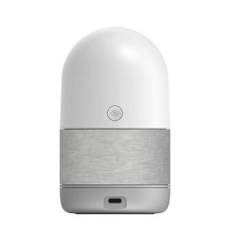 Philips WelcomeEye Look gemotoriseerde Wi-Fi binnencamera 2k achterkant