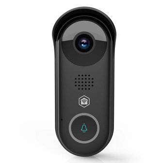 Nedis SmartLife WIFICDP11BK bedrade&nbsp;slimme Wi-Fi videodeurbel