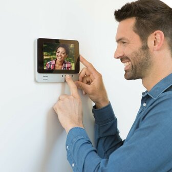 Philips WelcomeEye Addcomfort 7 inch scherm 531003 met bedieningsknoppen