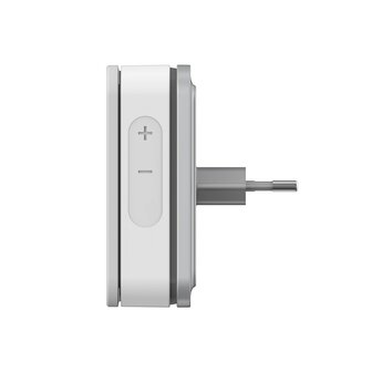 Philips WelcomeBell 300 plugin draadloze deurbel 531015 zijkant plug-in ontvanger