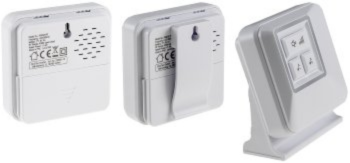 Pilota Porta draadloze deurbel 400 meter bereik op batterijen + flitslicht achterkant ontvanger