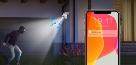 Ezviz HB8 eLife 2K+ oplaadbare batterijgevoede draaibare wifi-camera voor buiten