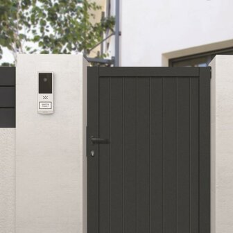 Extel Wave 2 draadloze Wi-Fi intercom met camera + 7 inch scherm deurstation aan muur