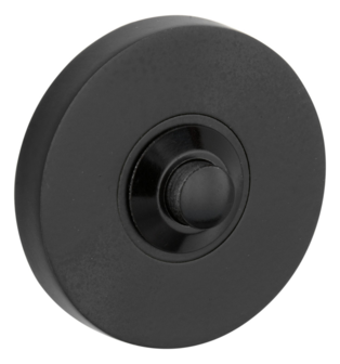 Artitec 94852 beldrukker rond messing mat zwart