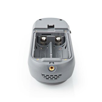 Nedis SmartLife WIFICDP20GY videodeurbel zwart achterzijde