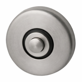 Studio PBA beldrukker rond geschuurd rvs