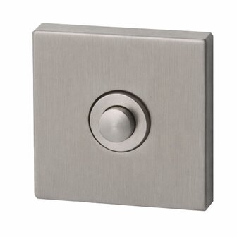 Studio PBA beldrukker vierkant rvs