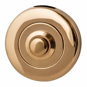 Studio Mariani Artax beldrukker rond pvd messing