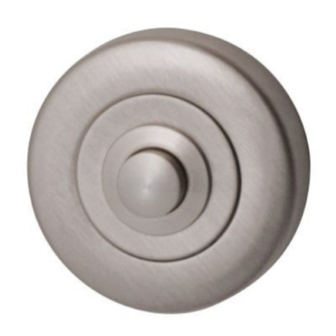 Studio Mariani Artax beldrukker rond pvd inox