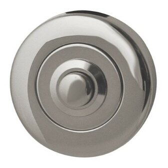 Studio Mariani Artax beldrukker rond pvd glans nikkel