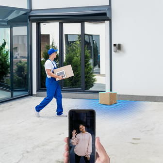 Ezviz EP3x Pro slimme videodeurbel op batterijen met zonnepaneel 2K