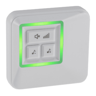 Pilota Porta draadloze deurbel 400 meter bereik met 3 ontvangers op batterijen + flitslicht