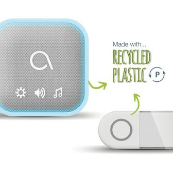 Avidsen Sona-T Plug-In draadloze deurbel met flitslicht op netstroom