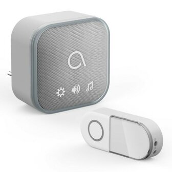 Avidsen Sona-T Plug-In draadloze deurbel met flitslicht op netstroom
