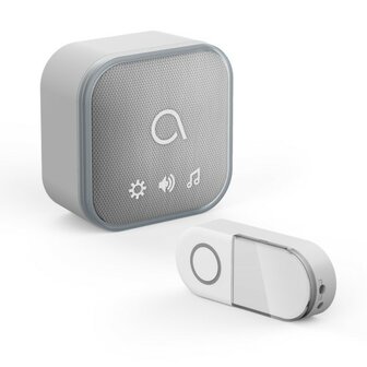 Avidsen Sona T Battery draadloze deurbel met flitslicht op batterijen
