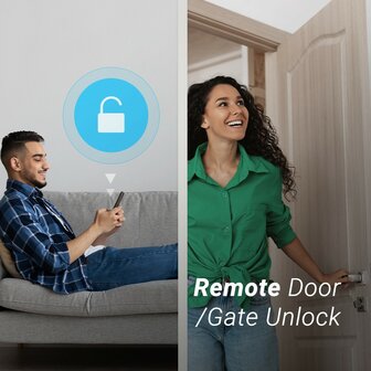 Ezviz HP5 Smart Home bedrade videodeurbel met scherm + app