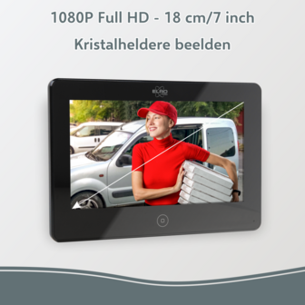 Elro Pro Full HD PV40 bedrade intercom met camera voor 2 appartementen