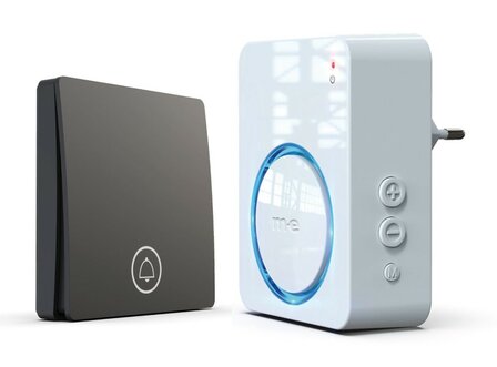 M-E KB-100 draadloze en kinetische deurbel - zonder batterijen - 100 meter