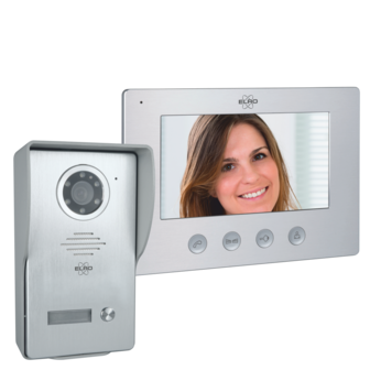 Elro DV477W bedrade intercom deurbel met camera en videoscherm