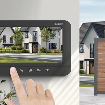 Avidsen 112300 Prima bedrade intercom met camera + scherm binnenscherm