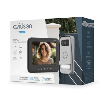 Avidsen 112300 Prima bedrade intercom met camera + scherm verpakking