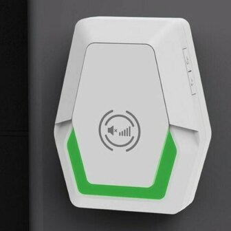 Pilota Porta draadloze deurbel 400 meter bereik flitslicht ontvanger