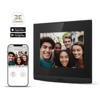 Extel 720330 Open 3K bedrade video intercom met toetsenbord en 7 inch scherm app