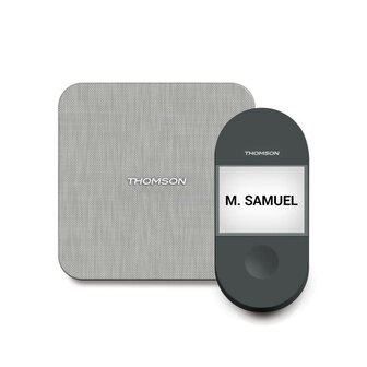Thomson 513137 draadloze en kinetische deurbel met oplaadbare ontvanger