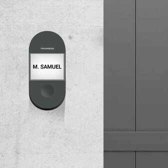 Thomson 513137 draadloze en kinetische deurbel beldrukker