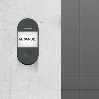 Thomson 513138 draadloze en kinetische deurbel beldrukker