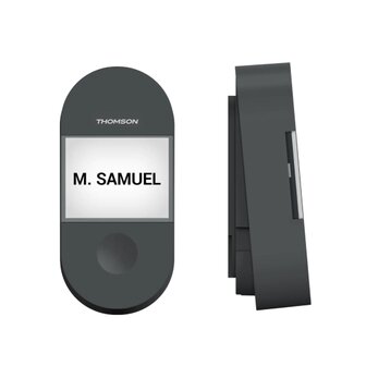 Thomson 513138 draadloze en kinetische deurbel beldrukker