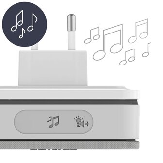 Thomson 513138 draadloze en kinetische deurbel ontvanger