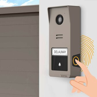 Extel 720337 Wave 3 draadloze video intercom buitenunit