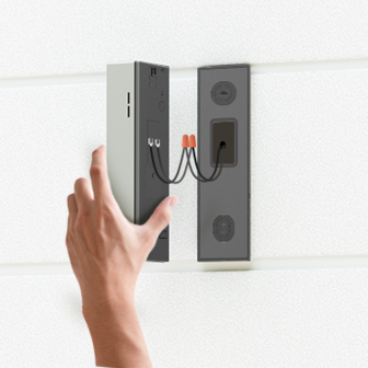 Ezviz EP3x Pro slimme videodeurbel op batterijen met zonnepaneel 2K