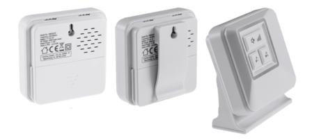 Pilota Porta draadloze deurbel 400 meter bereik met 4 ontvangers op batterijen + flitslicht