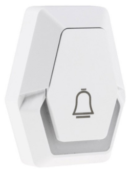 Pilota Porta beldrukker voor draadloze deurbel