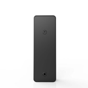 Nedis SmartLife WIFICDP21BK draadloze oplaadbare slimme Wi-Fi videodeurbel achterzijde