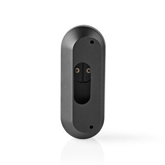 Nedis SmartLife WIFICDP10GY Wi-Fi videodeurbel achterkant hoekbeugel
