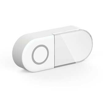 Avidsen Sona Battery draadloze deurbel met flitslicht op batterijen belknop