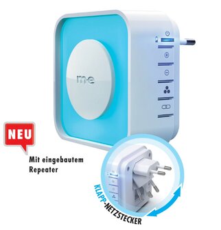 M-E BELL-510-RX draadloze oplaadbare deurbelontvanger voor stopcontact