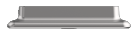 Ezviz DP2C draadloze digitale deurspion met camera en scherm zilver bovenzijde scherm