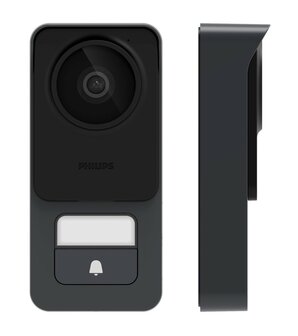 Philips WelcomeEye Connect 3K bedrade deurbel met camera buitenunit