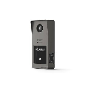 Extel 720335 Digital Connect bedrade video intercom buitenunit grafiet