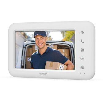 Avidsen 112302 Elia Smart 2 Wifi bedrade intercom met camera + app scherm