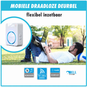 M-E BELL-55621 Wifi mini converter uitbreiding voor bedrade deurbel + app