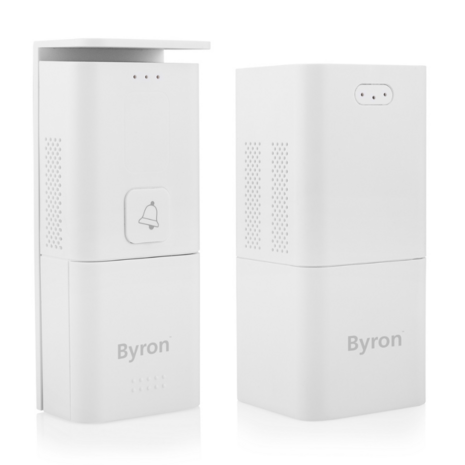 Byron DIC-24815 Draadloze audio intercom deurbel voorkant