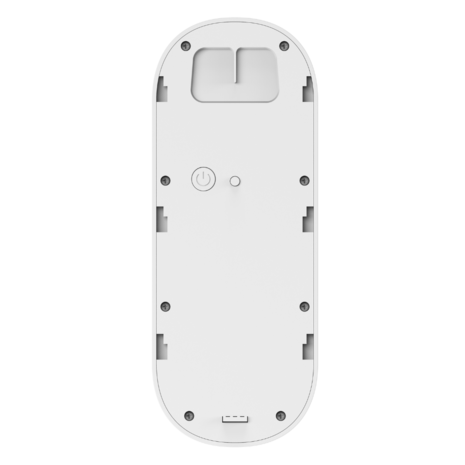 Ezviz DB2 draadloze Wi-Fi video deurbel wit achterkant