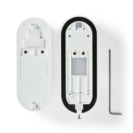 Nedis SmartLife WIFICDP30WT Wi-Fi videodeurbel wit onderdelen