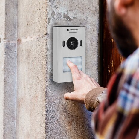 Smartwares DIC-22212 Video intercom systeem voor 1 appartement buitenunit muur