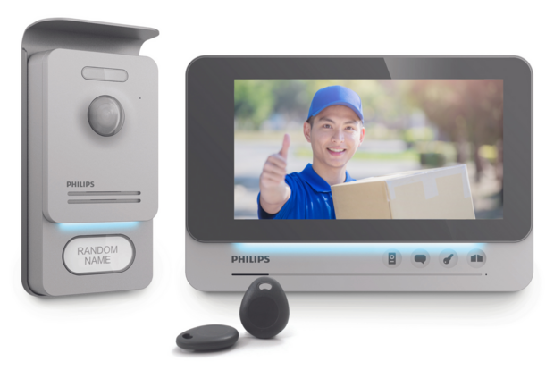 Philips WelcomeEye Comfort Pro Wi-Fi intercom met camera + scherm